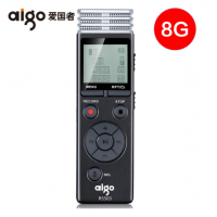 爱国者（aigo） R5503 远距离录音笔 智能降噪 超长录音 8GB 黑色