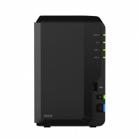 群晖（Synology）DiskStation DS218 2盘位 NAS网络存储服务器