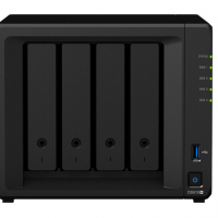 群晖（Synology）DS918+ 四盘位 NAS网络存储服务器 （无内置硬盘）