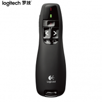 罗技（Logitech）R400 无线演示器 ppt翻页笔 演示笔（激光笔）电子笔 投影仪遥控笔