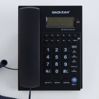高科668B 高科28A 来电显示座机 商务办公电话机 一键快速拨号 免电池 深海蓝