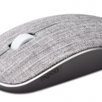 雷柏（Rapoo） M200Plus 鼠标 无线蓝牙鼠标 办公鼠标 静音鼠标 便携鼠标 对称鼠标 布艺鼠标 灰色