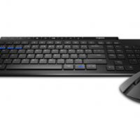 雷柏（Rapoo） 8200M无线键鼠套装 蓝牙键盘静音键盘超薄键盘 家用办公笔记本平板键鼠
