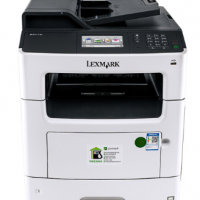 利盟（Lexmark）MX417de黑白激光多功能一体机(打印、复印、扫描、传真、A4自动双面）